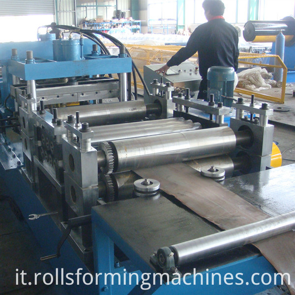 C Z Adjustable Purlin Roll Forming Machine C Z Section Steel Purlin Machine